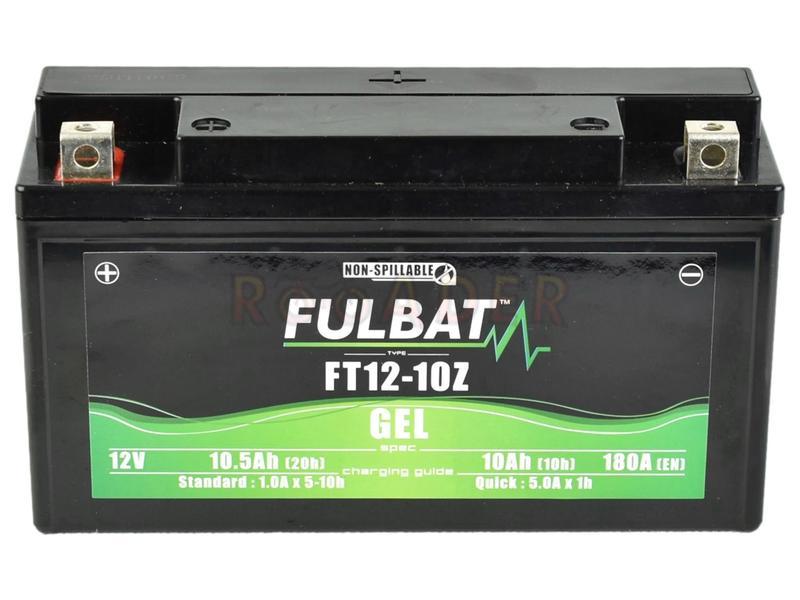 Akumulator 6-FM-10 / FT12-10Z (GEL) - 12V 10Ah - do motocykli ZONTES ...