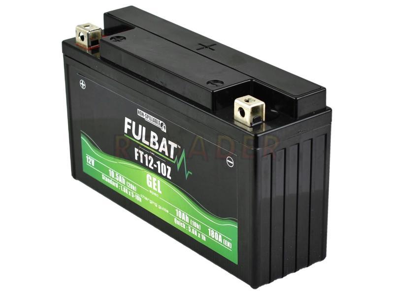 Akumulator 6-FM-10 / FT12-10Z (GEL) - 12V 10Ah - do motocykli ZONTES ...