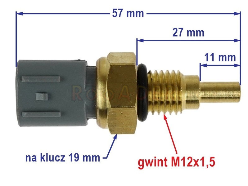 Sensor De Temperatura De Agua Para Honda CB1300 CBR600 CBR1100 FJS NSS SH ST VFR | Ref: 37870-MBG-003 | UK-Motors