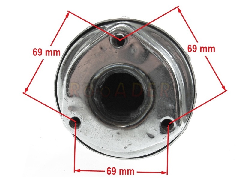虎61 Tłumik KEEWAY, CPI, ZIPP, LONGJIA i inne chińskie skutery z