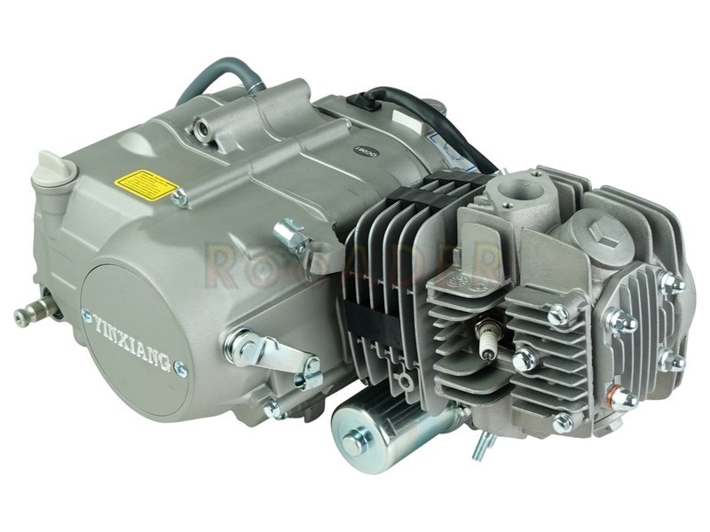 Silnik typ YX120, W120 - 125cm3, 4 biegi, manualny, dolny