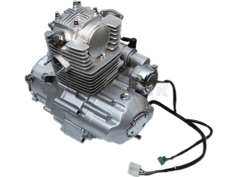 Silnik typ 139FMD - 50cm3, 4 biegi, manualny, srebrny - do