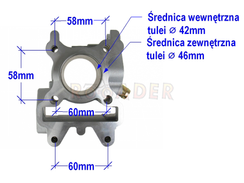 Cylinder YAMAHA YJ Vino, NS Aerox, YN Neo's, XF Giggle MBK Cylinder YAMAHA YJ Vino, NS Aerox, YN Neo's, XF Giggle MBK