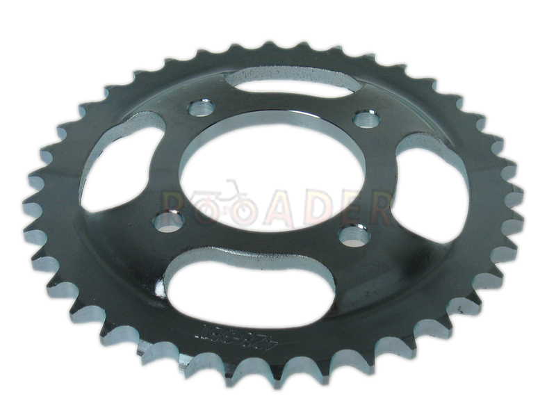 Zębatka tylna ROMET Zetka 125cm3 - typ 428, ø58mm, 38 zębów