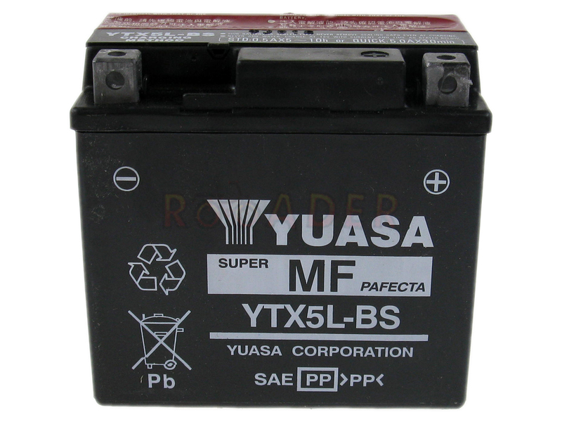 Ytx5l bs аккумулятор характеристики