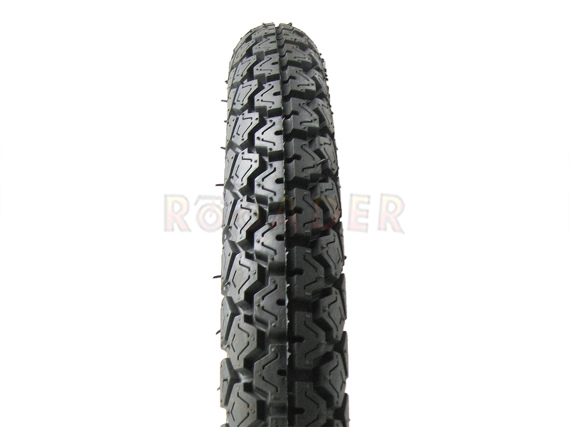 thumbnail image 2 of Tyre 3.50 X 19 – F-899 – Up To 130 Km/h – For Simson, AWO, MZ BK, RT (3.50-19) 2 of 4