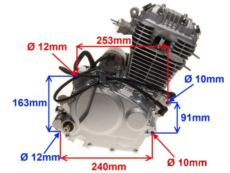 Двигатель 150см3 162fmj