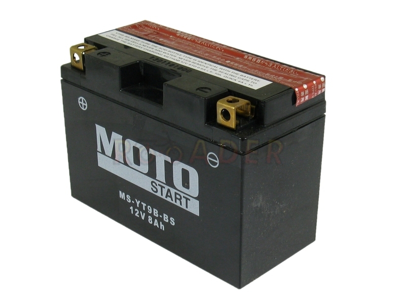 Akumulator YT9B-BS (MF) - 12V 8Ah - Rooader.pl