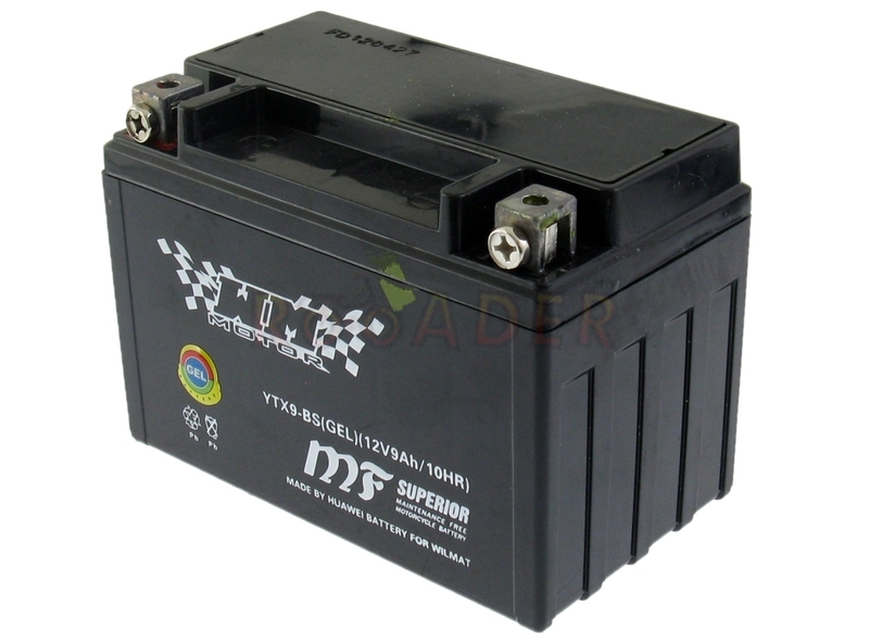 Akumulator YTX9-BS - 12V 8Ah (GEL) - Rooader.pl