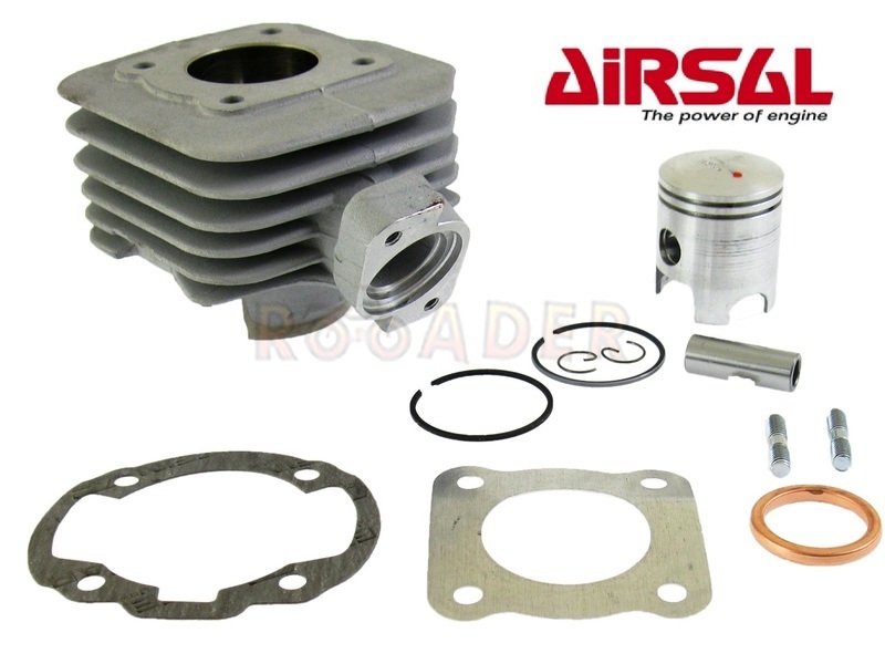 ポセイドン Cylinder żeliwny Power Force Peugeot Ludix Vivacity AC 47 mm