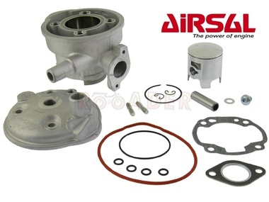 Cylinder SUZUKI AY Katana, UX Zilion 50 2T L/C; DERBI Predator; APRILIA SR50 Sport, SR2000; MORINI 50 2T L/C - 70cm3, Ø47,60mm, sworzeń 12mm, NICASIL Tech Racing (zestaw z głowicą)