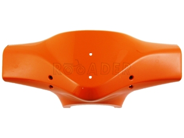 Osłona kierownicy przednia KYMCO SUPER 9 pomarańczowa (obudowa kierownicy)
