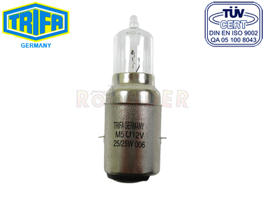 Żarówka 12V 25/25W - BA20d (M5)