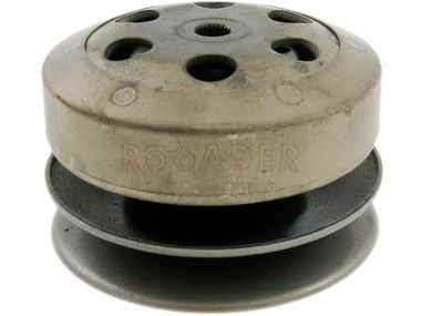 Sprzęgło odśrodkowe kompletne PEUGEOT Buxy, Elyseo, Elystar, Jet, Kisbee, Looxor, Ludix, Speedake, Speedfight, Streetzone, TKR, Trekker, Vivacity, X-Fight 50cm3 2T - Ø107mm