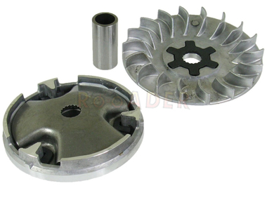 Wariator KEEWAY, CPI, LONGJIA, JUNAK, ROMET, BARTON, ZIPP 50cm3 i inne skutery z silnikiem 2T, wielofrez Ø13,0mm 17 zębów