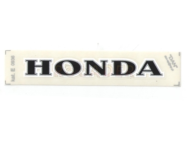 Naklejka HONDA - 11 x 1,5cm czarna
