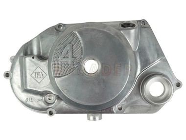 Pokrywa silnika SIMSON S51, SR50 lewa, 4b (wersja z obrotomierzem), aluminiowa (oryginał MZA)