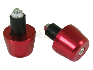 Końcówki - ciężarki kierownicy uniwersalne WM-56905 CZERWONE (Ø34mm/28mm)