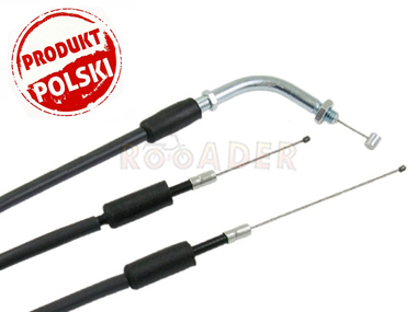 Linka gazu YAMAHA DT 125 - 3 linki, kompletna