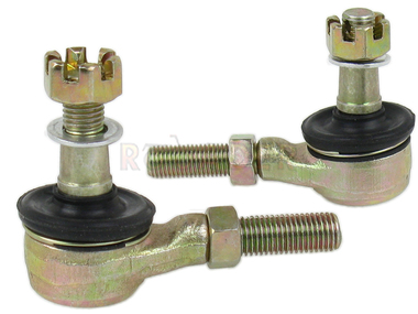 Końcówka drążka kierowniczego (wkręcana) do ATV 110/125/200/250 (stożek z gwintem M10x1,25 L=28mm / gwint zewnętrzny - M10x1,25 prawy + lewy) - komplet 2 sztuki