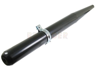 Tłumik wydechu SIMSON S51, SR50 czarny