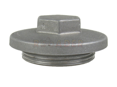 Korek głowicy silnika 139/147/152FMB srebrny - JUNAK 901, 902, 904, 905. 906, 907, ADV 50, RAW-50 i inne motorowery (M30x1,5)