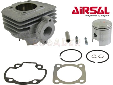 Cylinder SUZUKI AD, AE, AP, AH Adress, AY Katana, Estilete 50 2T A/C; TGB 101 Orion, Tryton, 303, Akros, R50X; APRILIA Habana, Mojito; MORINI A/C - 70cm3, Ø46,00mm, sworzeń 10mm, NICASIL