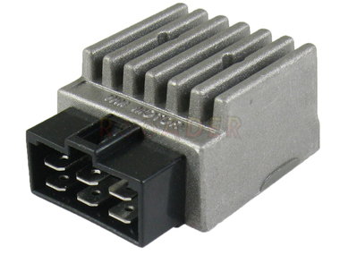 Regulator napięcia DERBI 50 - Senda, GPR; APRILIA RS, RS4, RX, SX, SR Factory, SR Ditech Pure Jet; GILERA RCR, SMT (3+3 piny)