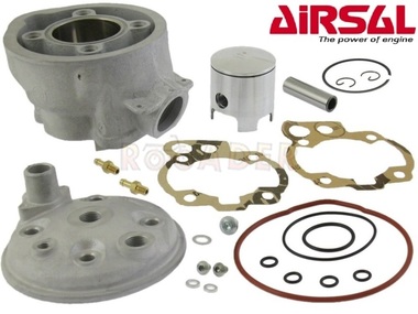Cylinder APRILIA RS50, RX50, MX50; YAMAHA TZR50, DT50; Beta, Malaguti, MBK, Motorhispania, Peugeot, Rieju, Sherco - MINARELLI AM6 - 75cm3, Ø48,00mm, sworzeń 12mm, NICASIL (zestaw z głowicą)
