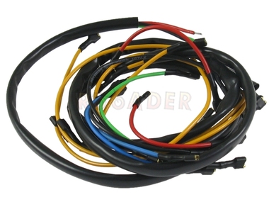 Instalacja elektryczna ROMET OGAR 205 + schemat