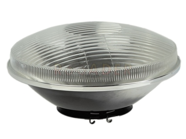 Element optyczny lampy przedniej WSK 125/175 - wysokie szkło, na żarówkę typu H4