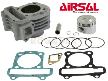 Cylinder GY6  85cm³ - skutery z silnikiem 4T - 85cm3, Ø50,00mm, sworzeń 13mm  NICASIL