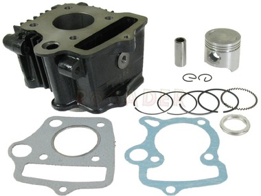 Cylinder 139FMB, do motorowerów Romet, Router, Junak, Barton, Benzer, GB Motors, Kingway, Kymco, Zumico, Zipp i innych - 50cm3, Ø39,00mm, sworzeń 13mm