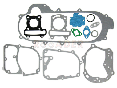 Komplet uszczelek silnika GY6  50 - skutery z silnikiem 4T - 50cm3, Ø39,00mm, długość napędu 43 cm