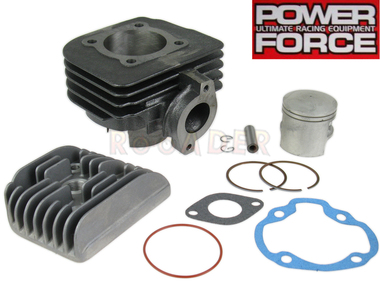Cylinder SUZUKI AD, AE, AP, AH Adress, AY Katana, Estilete 50 2T A/C; TGB 101 Orion, Tryton, 303, Akros, R50X; APRILIA Habana, Mojito; MORINI A/C - 70cm3, Ø47,00mm, sworzeń 10mm (zestaw z głowicą)