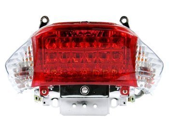Lampa tylna MOTOBI Wilga, ZIPP Vapor, ROMET 727, ROUTER Bassa, BARTON 21 Citizen, MOTO VENTUS Prymus, KINGWAY Coliber z białymi kierunkowskazami  DIODY LED !!!!