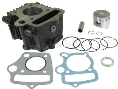 Cylinder 143FMB, do motorowerów Romet, Router, Junak, Barton, Benzer, GB Motors, Kingway, Kymco, Zumico, Zipp i innych - 60cm3, Ø43,00mm, sworzeń 13mm