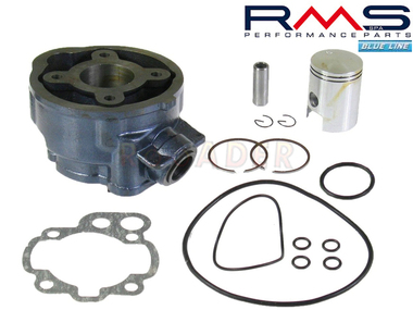 Cylinder APRILIA RS50, RX50, MX50; YAMAHA TZR50, DT50; Beta, Malaguti, MBK, Motorhispania, Peugeot, Rieju, Sherco - MINARELLI AM6 - 50cm3, Ø40,30mm, sworzeń 12mm (Blue Line)