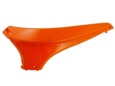Osłona podłogi KYMCO SUPER 8 (obudowa boczna dolna) prawa, pomarańczowa