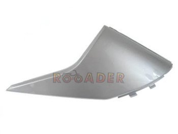 Osłona pod siedzenie KYMCO SUPER 8 (obudowa boczna nad podłogą) prawa, srebrna