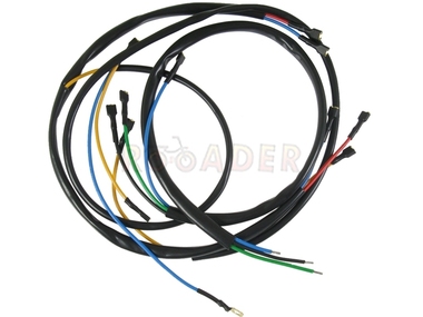 Instalacja elektryczna ROMET PONY M2, M3 (motorynka) + schemat