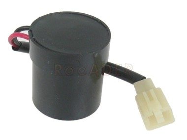 Przerywacz kierunkowskazów KEEWAY, LONGJIA, ZIPP, ROMET ... - 12V, 2x10W (2 kable, kostka dwupinowa))