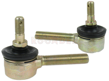 Końcówka drążka kierowniczego (wkręcana) do ATV 110/125/200/250 (śruba z gwintem M10x1,25 L=26mm / gwint zewnętrzny - M12x1,5 prawy + lewy) - komplet 2 sztuki