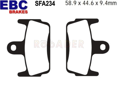 Klocki hamulcowe EBC SFA234 (MCB686)