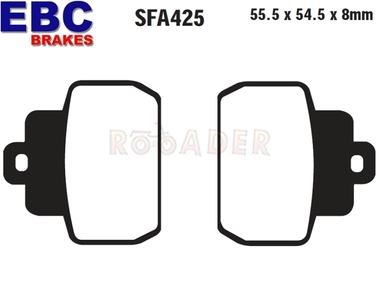 Klocki hamulcowe EBC SFA425 (MCB782)