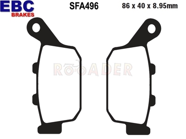 Klocki hamulcowe EBC SFA496 (MCB585)