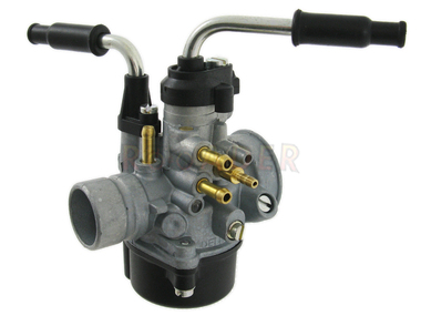 Gaźnik YAMAHA, APRILIA, MBK i inne skutery z silnikiem 2T - gardziel 17,5mm, ssanie na linkę, DELLORTO PHBN 17,5-LS
