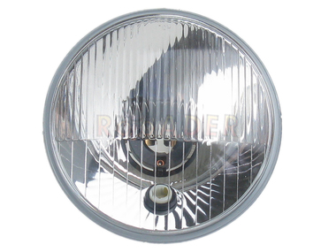 Element optyczny lampy przedniej SIMSON S51 (Ba20d) + oprawka