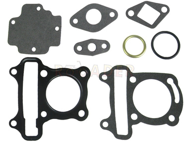 Komplet uszczelek góry silnika GY6  65cm3, Ø44,00mm - skutery z silnikiem 4T 65cc (duży zestaw)