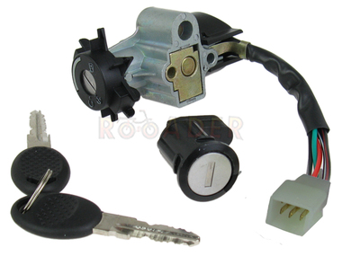 Stacyjka PEUGEOT Speedfight II, Ludix (wersje bez immobilizera) + zamek